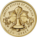 2019 American Innovation One Dollar Coin New Jersey Reverse Proof Reverse