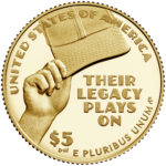 2022 Negro Leagues Baseball Commemorative Gold Proof Reverse