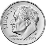 2023 Roosevelt Dime Uncirculated Obverse Denver