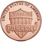 2023 Lincoln Penny Proof Reverse