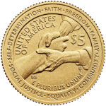 2024 Harriet Tubman Commemorative Gold Uncirculated Reverse