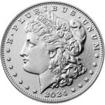 2024 Morgan Silver Dollar Uncirculated Obverse