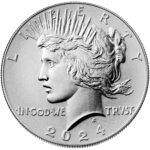 2024 Peace Silver Dollar Uncirculated Obverse