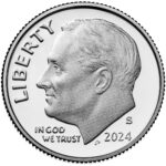 2024 Roosevelt Dime Proof Obverse